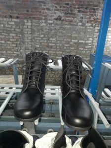 Bottes de moto en cuir véritable OEM, meilleures chaussures de course, chaussures de moto professionnelles complètes - Product Image 4