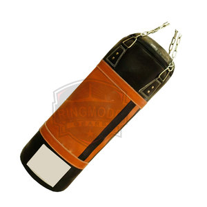 Sacs de frappe en cuir réglables en hauteur, robustes et très vendus, en matériau durable de haute qualité, à remplir de sable pour l'entraînement de boxe - Product Image 2