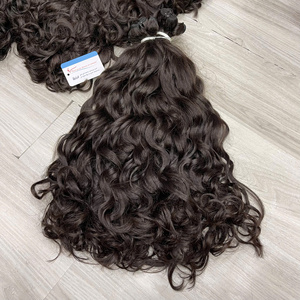 GRANDE VENTE Extensions de Cheveux Humains Vietnamiens 100% Non Traités, Ondulés Naturels, Trame Double Drawn, Prêts à Expédier, Prix d'Usine - Product Image 4
