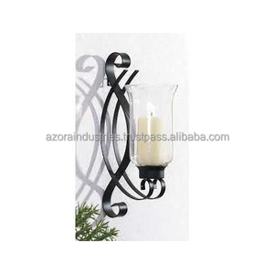 Candelero de cobre hecho a mano con soporte de linterna de hierro personalizado para decoración del hogar e iluminación navideña - Product Image 3