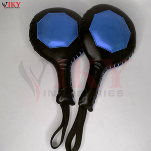 Cible de frappe double face OEM ODM noire et bleue pour arts martiaux, pour la vente en gros - Product Image 1
