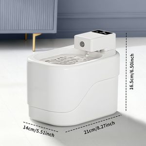 Dispenser d'Acqua Portatile per Animali Domestici, Filtrazione Multistrato, Grande Capacità, Design Elegante per Mantenere l'Acqua Fresca - Product Image 2