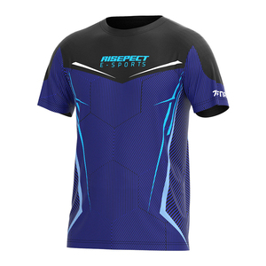 T-shirt de Gamer Personnalisé, Maillot d'Équipe E-sport Respirant Grande Taille, Vêtement de Gaming Écologique Haute Performance, Tenue Sportive Sublimée - Product Image 3