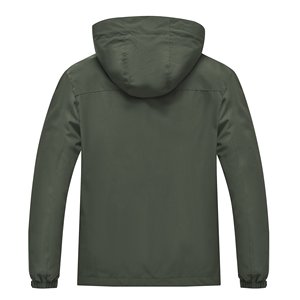 Waterproof Men Windproof Jacket Stain Resistant Sport Coat Quick Dry Performance Athletic <b>Hooded</b> <b>Gilet</b> Outerwear - Product Image 3