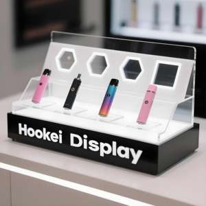 Soporte de acrílico de tamaño personalizado, soporte de exhibición de belleza de maquillaje de perfume de encimera para exhibición de tienda minorista de cosméticos - Product Image 5