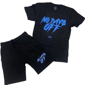 Offre Spéciale Ensemble de shorts d'été décontractés en éponge 2 pièces respirants pour hommes - Product Image 1