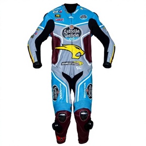 ชุดหนังสำหรับขี่มอเตอร์ไซค์ Jack Miller Racing หนังวัว/หนังจิงโจ้ 1 ชิ้น สำหรับขี่มอเตอร์ไซค์/ขี่วิบาก/จั๊มสูทสำหรับนักขี่มอเตอร์ไซค์/ชุดนักขี่มอเตอร์ไซค์ ระดับเกราะป้องกัน 2 - Product Image 1