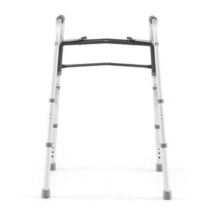 Deambulatore Pieghevole Leggero e Resistente a 2 Pulsanti, Altezza Regolabile su 7 Livelli (76-91 cm), Capacità 159 kg - Product Image 5