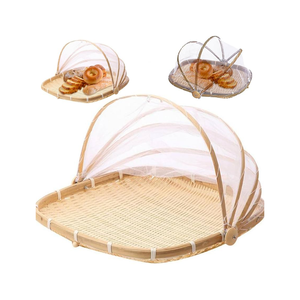 VIETCHOICE Vietnam Cesta de Almacenamiento de Bambú Ecológica y Duradera a Precio Económico para Verduras/Frutas/Pan de Alta Calidad - Product Image 5