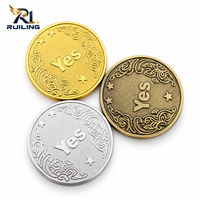 Pièce de monnaie commémorative personnalisée avec logo, pièce de monnaie de défi en métal pour événements et cadeaux