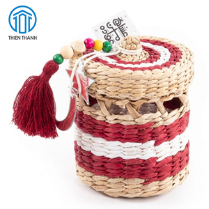 New Design Handmade Seagrass Gergean <b>Box</b> Decorative <b>Storage</b> <b>Box</b> for Ramadan Wholesale Manufacturer Supplier - Product Image 6