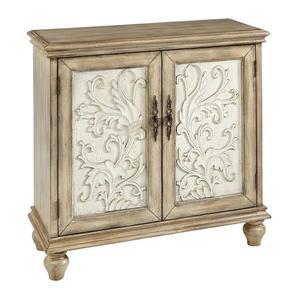Mueble de Acento con Tallado Floral Vintage - Product Image 3