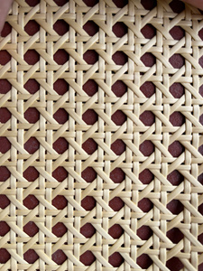 Malla de Ratán Natural Tejida para Restauración de Muebles, Insertos de Gabinetes y Proyectos Decorativos - Product Image 4