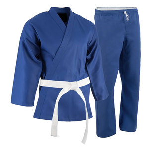 Uniforme de Karate de Tela Suave y Resistente, Traje de Entrenamiento de Artes Marciales con Costuras para Práctica Diaria y Presentaciones - Product Image 1