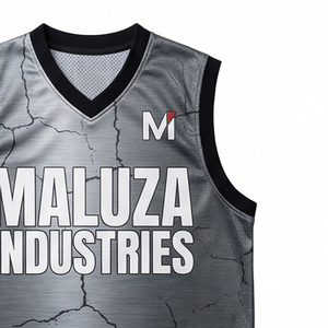 Uniformes de basket-ball personnalisés OEM, kits de maillots de basket-ball avec impression par sublimation complète pour hommes, femmes et jeunes, vêtements d'entraînement - Product Image 2