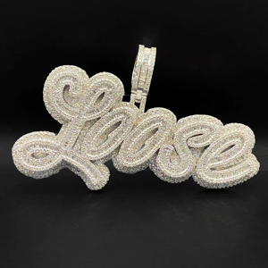 Colgante Cristiano Personalizado de Hip Hop, Aleación con Diamantes CZ, Estilo Royal Titan - Product Image 1