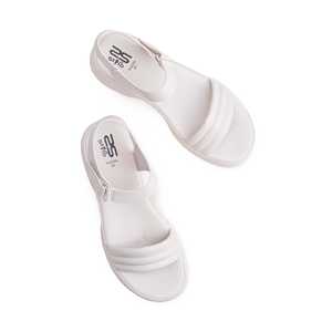 Sandale à talon beige PU0354 - Product Image 1