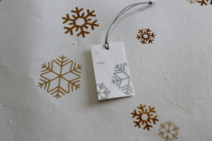 High Quality Customized Multicolour Printed By Silver Screens For Ceremonies & Festivals Recycled Cotton Papers Tags - Product Image 3