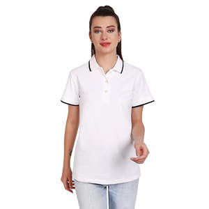 Camisa Polo de Golf de Poliéster y Spandex, Lisa, Casual, Unisex, de Alta Calidad y a la Moda, Camisas Polo Personalizadas para Mujer - Product Image 1