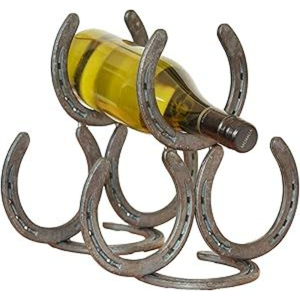 Popular Metal Wine Rack Hexagonal Design For 6 Bottles Minimalist Home Furniture Decor Handmade Iron Wine Racks - Product Image 3