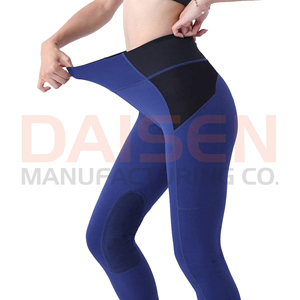 Leggings d'équitation pour femmes, coupe ajustée, grip en silicone, légers, respirants, vêtements d'équitation - Product Image 3