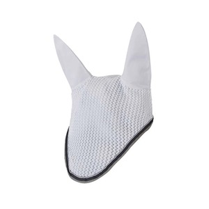 High Quality Horse Ear Bonnet Mesh <b>Fly</b> Veil Polycotton Face Protection Equestrian Saddle Pad OEM Factory Supply - Product Image 2