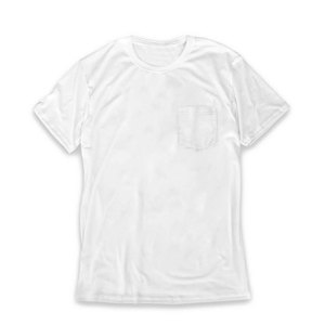 Camiseta de algodón para hombre, negra, de manga corta, cuello redondo, corte regular, estilo casual, tejido de punto, teñido liso, con bolsillo frontal. - Product Image 4