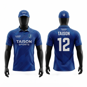 Maillot de rugby en polyester interlock premium 180 GSM bleu royal, impression par sublimation, logo personnalisé, vêtements d'équipe - Product Image 1