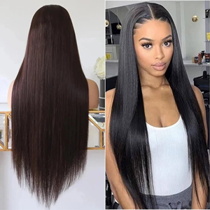 8 pouces Best-Selling Vietnam Extensions de cheveux Premium HD Lace Perruque Strong Healthy Mirror Bone Straight Produits de beauté pour les femmes - Product Image 6