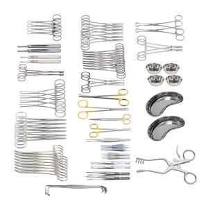 Kit chirurgical vasculaire abdominal en acier inoxydable de haute qualité, instruments médicaux manuels réutilisables pour une chirurgie vasculaire de précision - Product Image 1