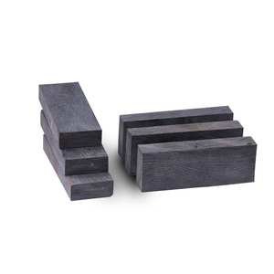 2 escamas de cuerno de búfalo negro sin pulir, material para mango de cuchillo - Product Image 1