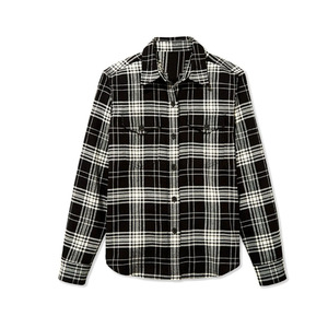 Mens Button Down Check Shirt Fashion Plaid Streetwear Casual Shirt Premium Fabric Manufacturer OEM ODM - Product Image 1