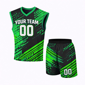 Nombre de Marca Personalizado para Equipos Juveniles y Adultos, Talla Grande, Verano, Tela de Malla Transpirable Estampada - Product Image 3