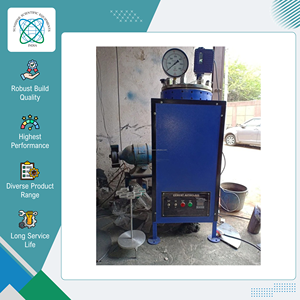 Autoclave semi-automatique en acier doux de qualité supérieure, fabriqué en Inde, pression de fonctionnement de 3 Mpa, garantie 1 an pour l'industrie cimentière - Product Image 5