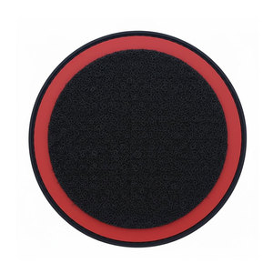 Custom Soft PVC Rubber Logo Patch For Clothing Bags Caps <b>Shoes</b> Promotional Label Waterproof Flexible Sew On <b>Hook</b> Back - Product Image 4