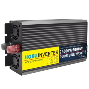 Convertisseur d'énergie HOULI Power Jack 5000W, onduleur à onde sinusoïdale pure, convertisseur DC 12V 24V 48V 60V en AC 220V 110V 5000W - Product Image 4