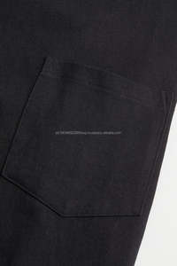 T-shirt de luxe de marque pour homme, coupe ample, 100 % coton, grande taille, noir, vente en gros - Product Image 5