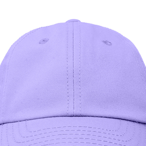 Solid <b>Purple</b> Cotton Baseball Cap Plain Unstructured Dad <b>Hat</b> Adjustable Strapback Summer Sun Visor for Men Women Outdoor Sport - Product Image 4