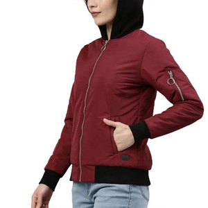 Nouvelle veste bomber camouflage brodée légère, coupe oversize, zippée, respirante et coupe-vent pour femme – Meilleure vente - Product Image 5