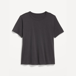 Camisetas de Punto Teñidas con Hilo de Algodón/Fibra de Bambú Unisex de Alta Calidad, Personalizables, para Hombre y Mujer, de Color Sólido, Secado Rápido, Corte Regular - Product Image 3