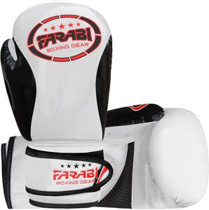 Wholesale Farabi Sports Kids MMA Gloves Custom Youth <b>Boxing</b> Muay Thai Kickboxing Sparring PU Leather Hook Loop Closure Premium - Product Image 4