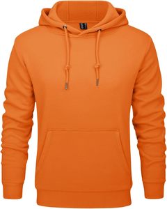 Chaqueta cálida de invierno con patrón sólido informal Vintage para hombre, de manga larga Sudadera con capucha, forro polar, cremallera completa, prendas de vestir exteriores teñidas lisas - Product Image 4