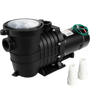 Pompa per Piscina 1HP a Doppia Tensione (110V/220V) per Circolazione Efficiente dell'Acqua 5544GPH nelle Spa, Include Filtro - Product Image 1