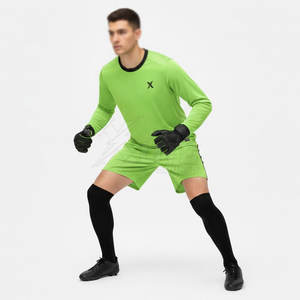 Equipación de Portero de Fútbol de Alta Calidad Hecha con Material Elástico Ligero para Entrenamiento Escolar y al Aire Libre - Product Image 3