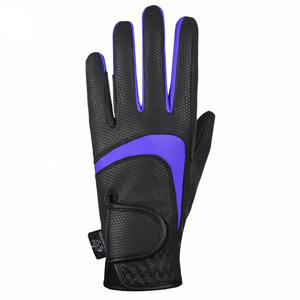 Gants d'équitation respirants personnalisés pour femmes, pour sports de plein air et courses équestres, design 2024, vente en gros - Product Image 3