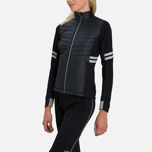 Veste d'hiver décontractée pour femme de haute qualité, col montant, motif lettres, matériau polaire respirant - Product Image 3