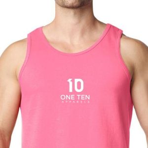 เสื้อกล้ามผู้ชาย สีชมพู พรีเมียม ผ้าฝ้าย ระบายอากาศ น้ำหนักเบา เหมาะสำหรับออกกำลังกาย ฟิตเนส วิ่ง - Product Image 6