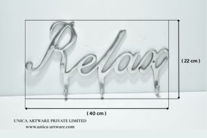 Most Selling Space Saving Metal <b>Wall</b> <b>Hook</b> <b>Key</b> Holder Stand 3 <b>Hooks</b> Modern Design for Hanging <b>Keys</b> Everyday Items Available Best - Product Image 2