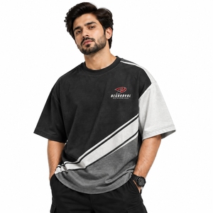 Camisetas Extra Grandes para Hombre, Camisetas Extra Grandes para Hombre de Algodón Transpirable Premium, Silueta Moderna y Holgada, Cómodas para Uso Diario y Estilo de Vida - Product Image 5