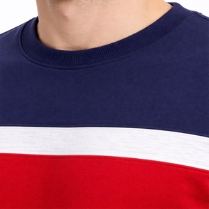 เสื้อสเวตเชิ้ตผู้ชาย คอกลม แขนยาว ดีไซน์สีตัดต่อ สวมใส่สบาย อุ่นสบาย เนื้อผ้านุ่ม ทนทาน ตะเข็บเย็บอย่างดี เสื้อสเวตเชิ้ตคุณภาพพรีเมียม - Product Image 6
